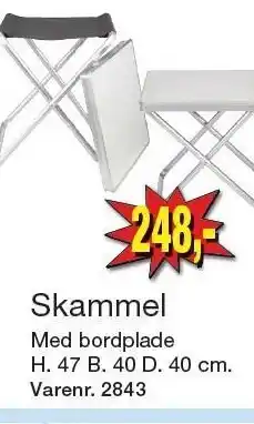 Harald Nyborg Skammel tilbud