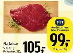 Føtex Flanksteak tilbud