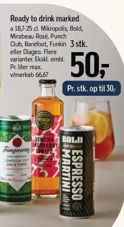 Føtex Ready to drink marked - 3 stk tilbud
