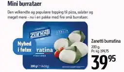 Føtex Mini burrataer tilbud