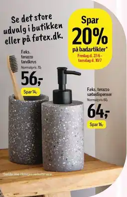 Føtex Spar 20% på badartikler tilbud