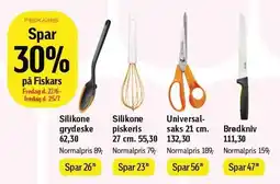 Føtex Spar 30% på Fiskars tilbud