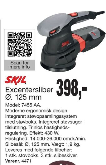 Harald Nyborg Excentersliber Ø. 125 mm tilbud