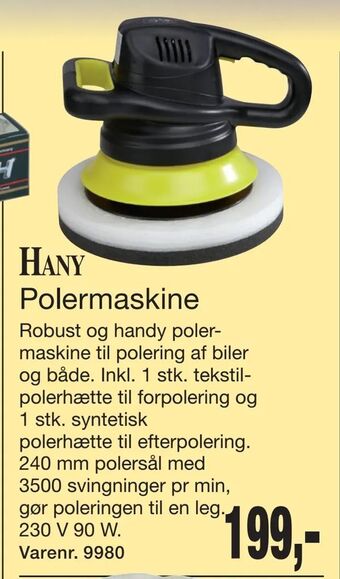 Harald Nyborg Polermaskine tilbud