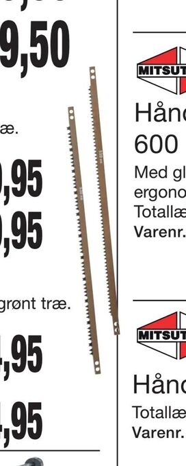 Harald Nyborg Ekstra klinge tilbud