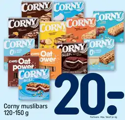 REMA 1000 Corny muslibars tilbud