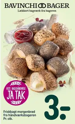 REMA 1000 Friskbagt morgenbrød fra håndværksbageren tilbud