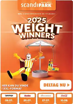 Scandinavian Park 2025 WEIGHT WINNERS tilbud