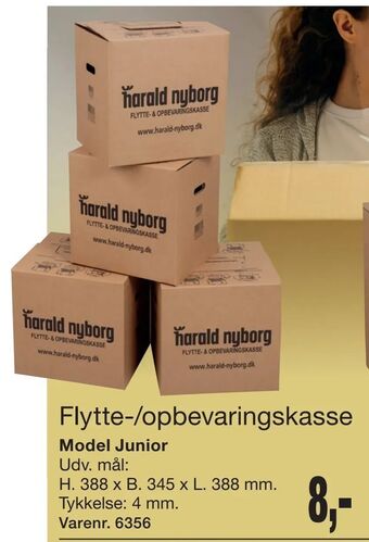 Harald Nyborg Flytte-/opbevaringskasse tilbud