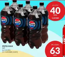 Nielsen's Discount PEPSI MAX tilbud
