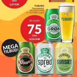 Nielsen's Discount TUBORG tilbud