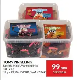 Nielsen's Discount TOMS PINGELING tilbud