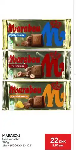 Nielsen's Discount MARABOU tilbud