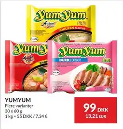 Nielsen's Discount YUMYUM tilbud