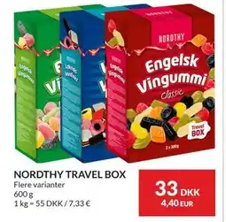 Nielsen's Discount NORDTHY TRAVEL BOX tilbud