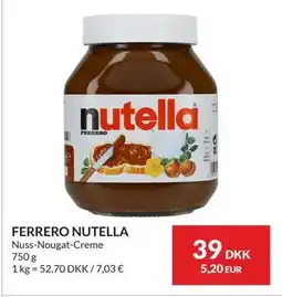 Nielsen's Discount FERRERO NUTELLA tilbud