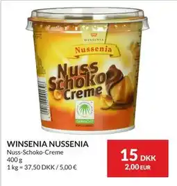 Nielsen's Discount WINSENIA NUSSENIA tilbud