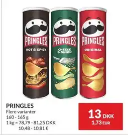 Nielsen's Discount PRINGLES tilbud