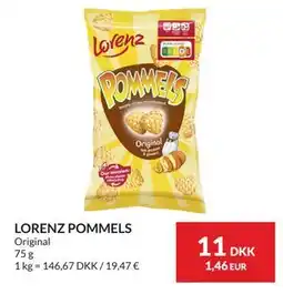 Nielsen's Discount LORENZ POMMELS tilbud