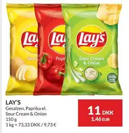 Nielsen's Discount LAY’S tilbud