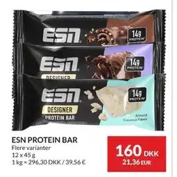 Nielsen's Discount ESN PROTEIN BAR tilbud