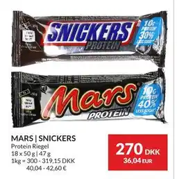 Nielsen's Discount MARS | SNICKERS tilbud