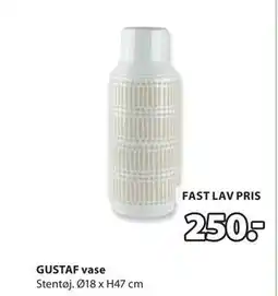 JYSK GUSTAF vase tilbud