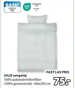 JYSK JULIE sengetøj tilbud