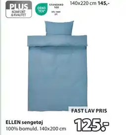 JYSK ELLEN sengetøj tilbud