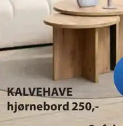 JYSK KALVEHAVE hjørnebord tilbud