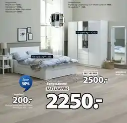 JYSK LIMFJORDEN sengeramme tilbud