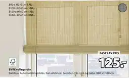 JYSK BYRE rullegardin tilbud