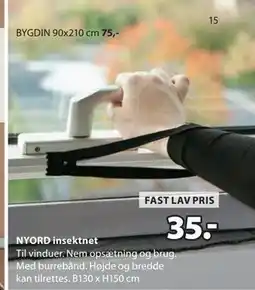 JYSK NYORD insektnet tilbud