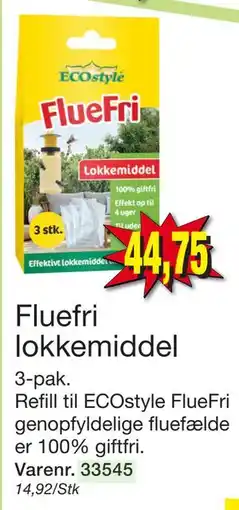 Harald Nyborg Fluefri lokkemiddel tilbud
