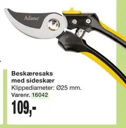 Harald Nyborg Beskæresaks med sideskær tilbud