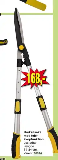 Harald Nyborg Hækkesaks med teleskopfunktion tilbud