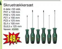Harald Nyborg Skruetrækkersæt tilbud
