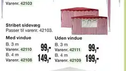 Harald Nyborg Stribet sidevæg tilbud