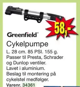 Harald Nyborg Cykelpumpe tilbud