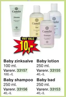 Harald Nyborg Baby shampoo tilbud