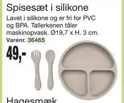 Harald Nyborg Spisesæt i silikone tilbud