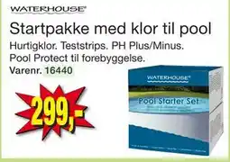 Harald Nyborg Startpakke med klor til pool tilbud