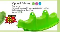 Harald Nyborg Vippe til 3 børn tilbud