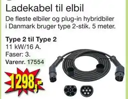 Harald Nyborg Ladekabel til elbil tilbud