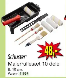 Harald Nyborg Malerrullesæt 10 dele tilbud