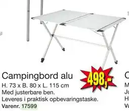 Harald Nyborg Campingbord alu tilbud