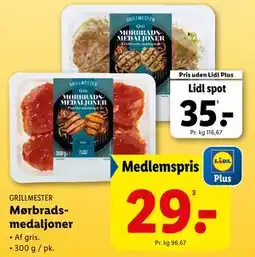 Lidl Mørbradsmedaljoner tilbud