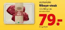 Lidl Ribeye-steak tilbud