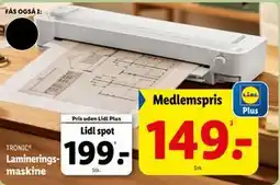 Lidl Lamineringsmaskine tilbud