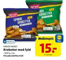 Lidl Kroketter med fyld tilbud